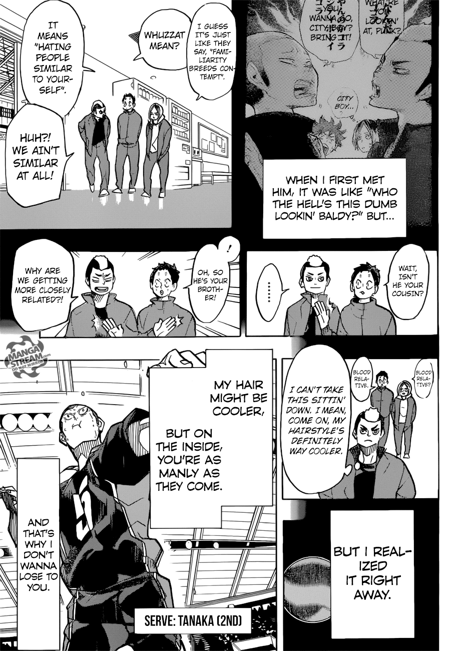 Haikyuu!!, Chapter 309 image 08